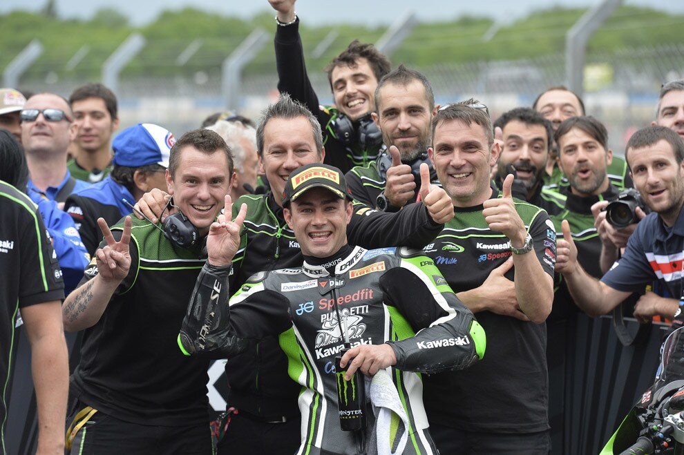 SBK Donigton: Sykes contro il vento, Haslam ringrazia Puccetti