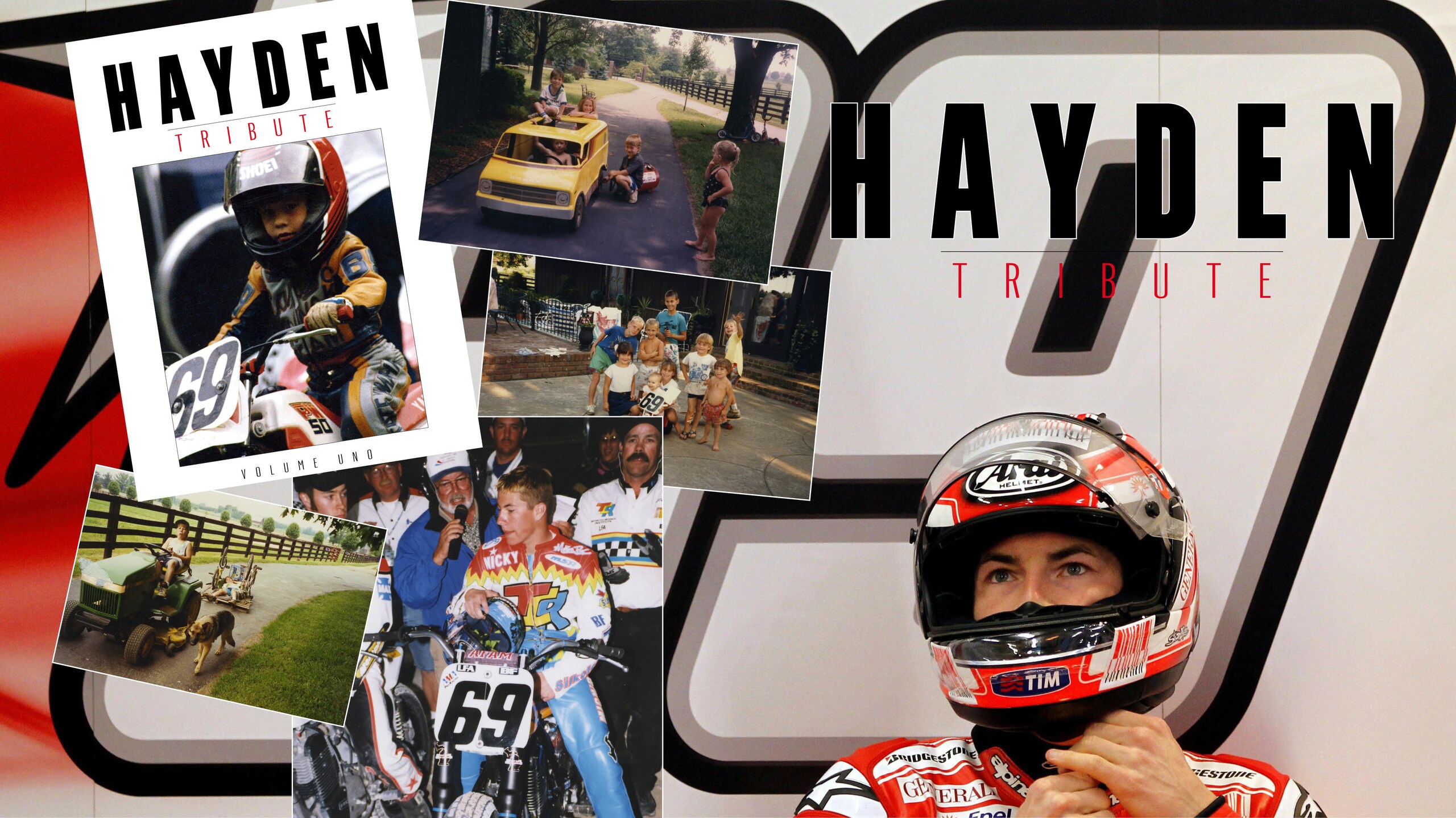Hayden tribute: il doppio ricordo di Nicky su Motosprint