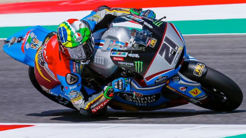 Moto2 Mugello: nella FP1 Pasini insegue Morbidelli