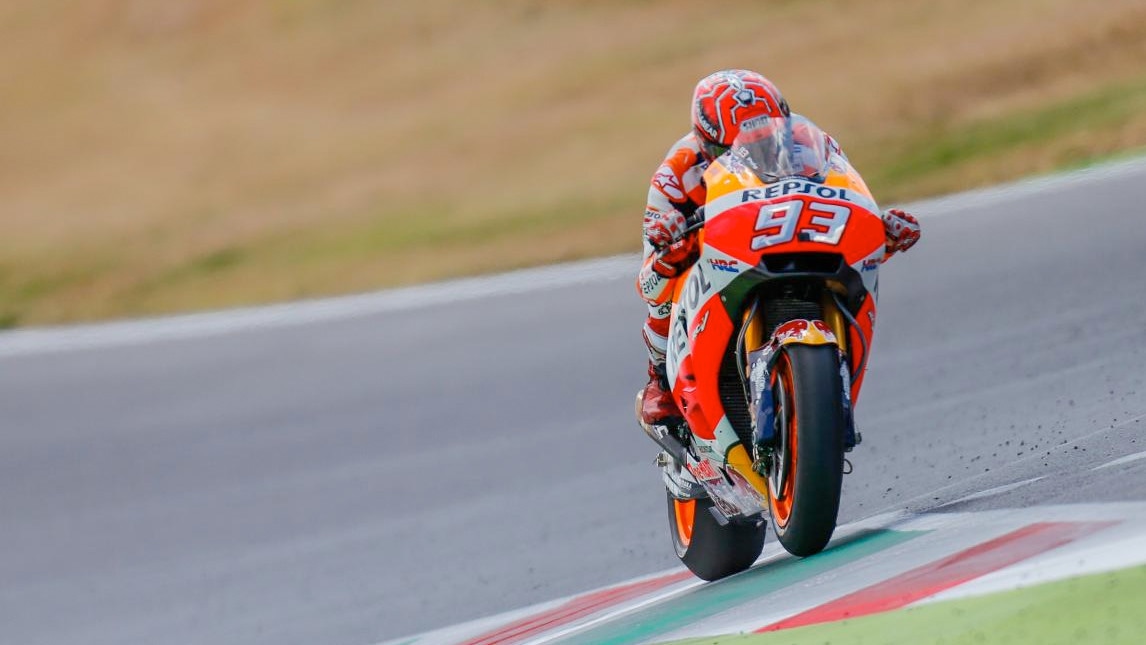 MotoGP Mugello, Marquez: "Problemi con la gomma anteriore"