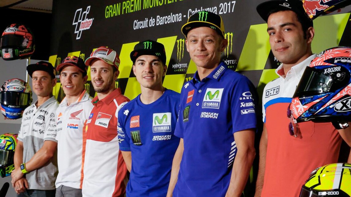 MotoGP Catalogna: la conferenza stampa dei piloti