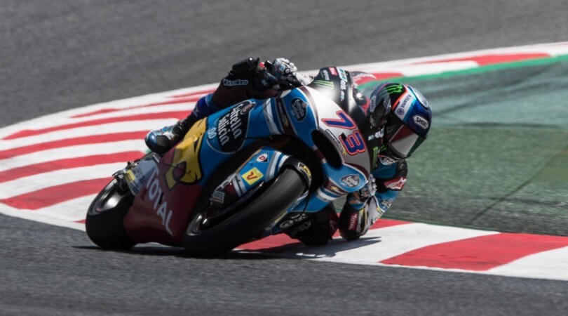Moto2 Catalunya, Marquez va in fuga e vince