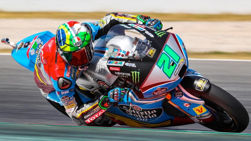 Moto2 Catalunya, Morbidelli: "Serve capire perché non siamo veloci"