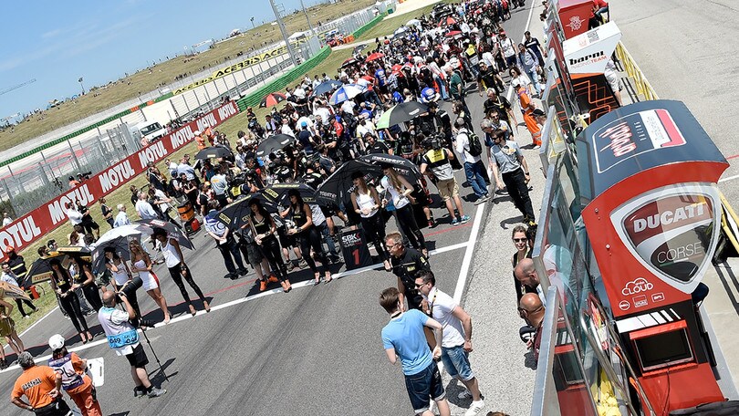 SBK Misano: il programma del weekend