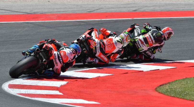 SBK Misano: le foto più belle di gara1