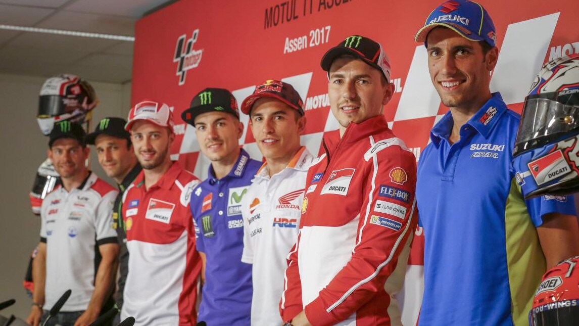 MotoGP Assen: in conferenza stampa parlano i "big"