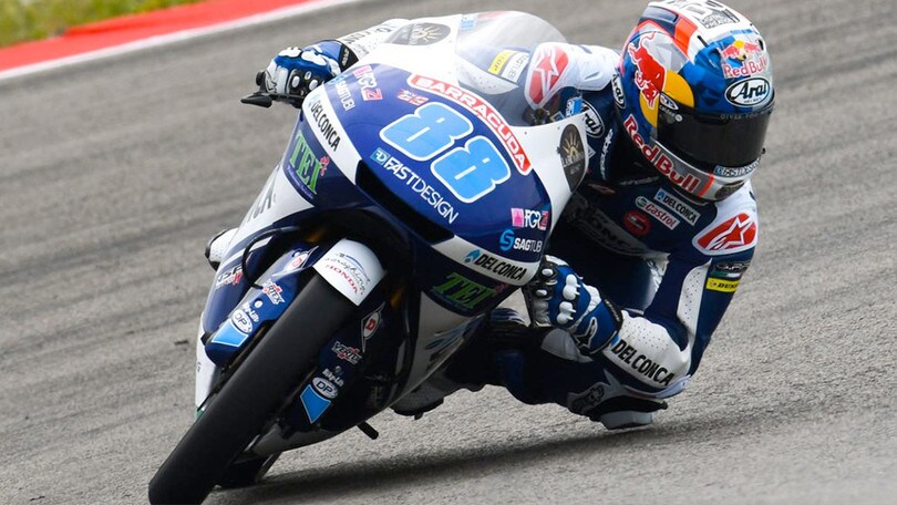 Moto3 Assen, FP2: Martin il più veloce del venerdì