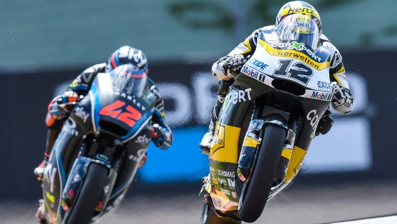 Moto2 Germania, Luthi detta legge in FP2