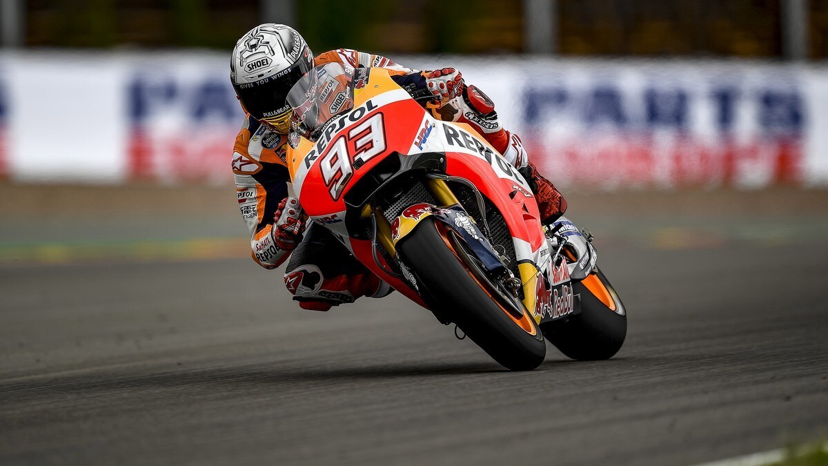 MotoGP Germania, nelle FP3 Marquez mette tutti in riga