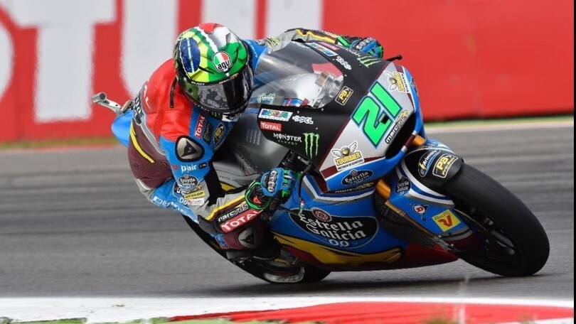 Moto2 Germania, Morbidelli comanda in FP3