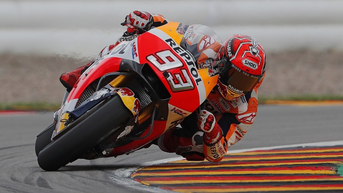 MotoGP Germania, Marquez detta ancora legge