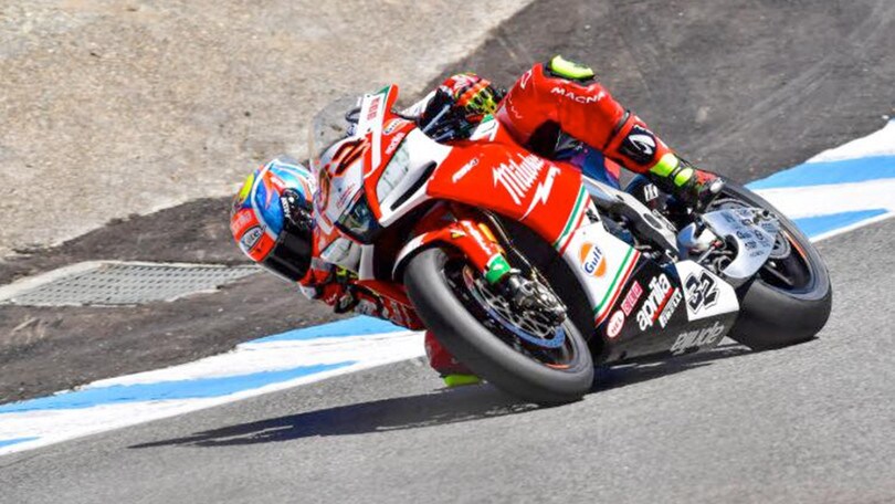 SBK, Savadori: "A Laguna Seca era impossibile passare"