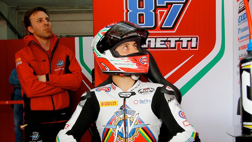 Supersport: Zanetti sulla MV di Rolfo