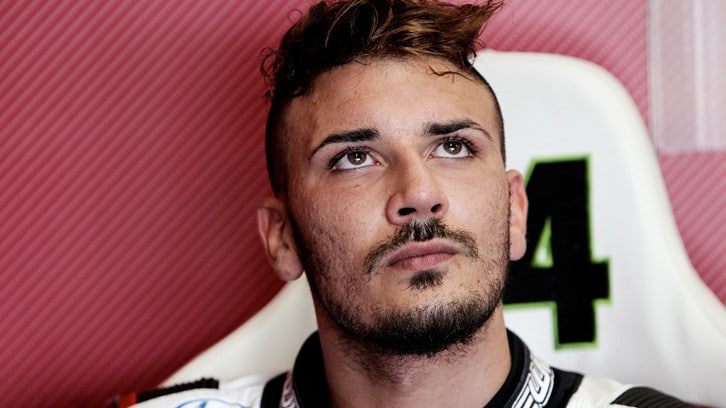 SBK: Giugliano sulla moto di Hayden