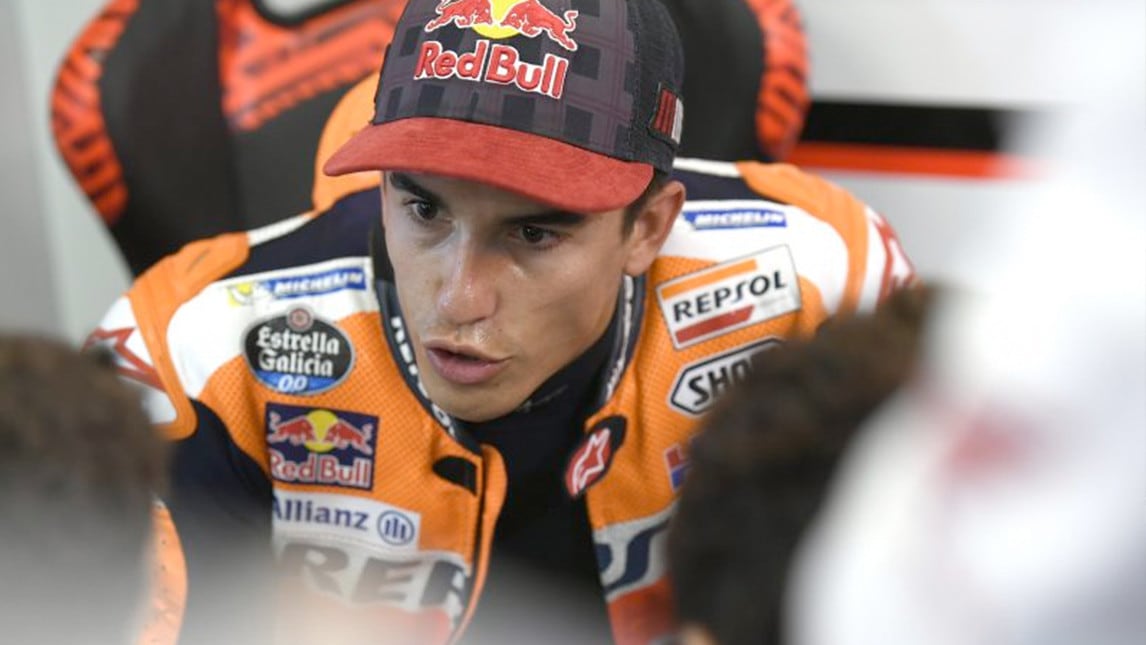 MotoGP Brno, Marquez: "Sono quasi caduto perché spingevo molto..."