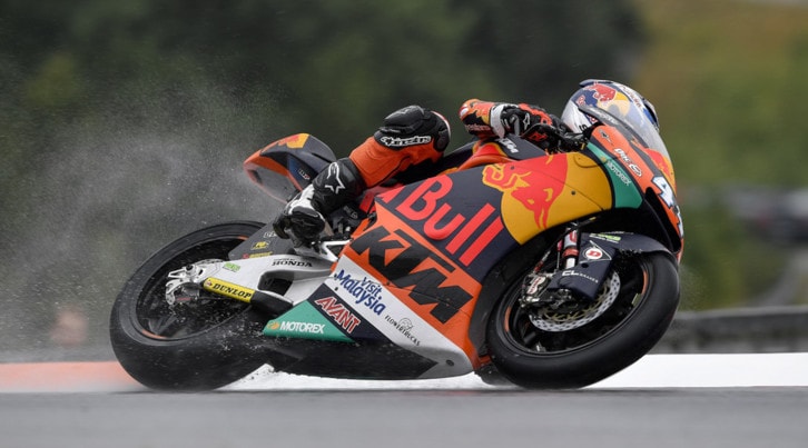 Moto2 Austria, FP1: Oliveira precede la pioggia

