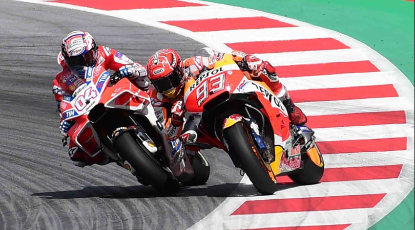 MotoGP Austria: gli scatti più belli di Dovizioso, Marquez e Rossi