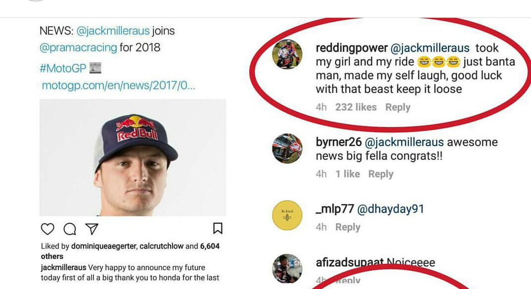 Miller “beffa” Redding due volte