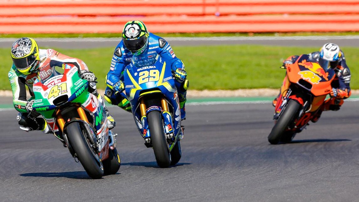 MotoGP Silverstone, Iannone: "Petrucci è andato largo..."