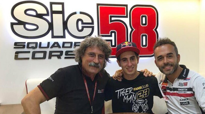 Moto3, Antonelli firma con il Team Sic58