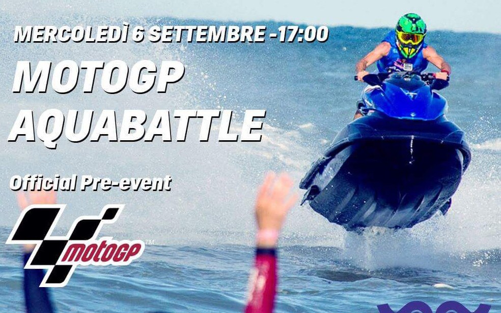 MotoGP Misano: Dovizioso in gara nell'Aqua Battle