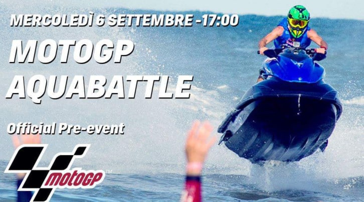 MotoGP Misano: Dovizioso in gara nell'Aqua Battle