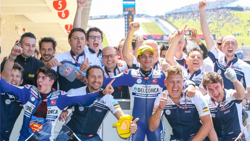 Moto3, Di Giannantonio: "Sono stracarico"