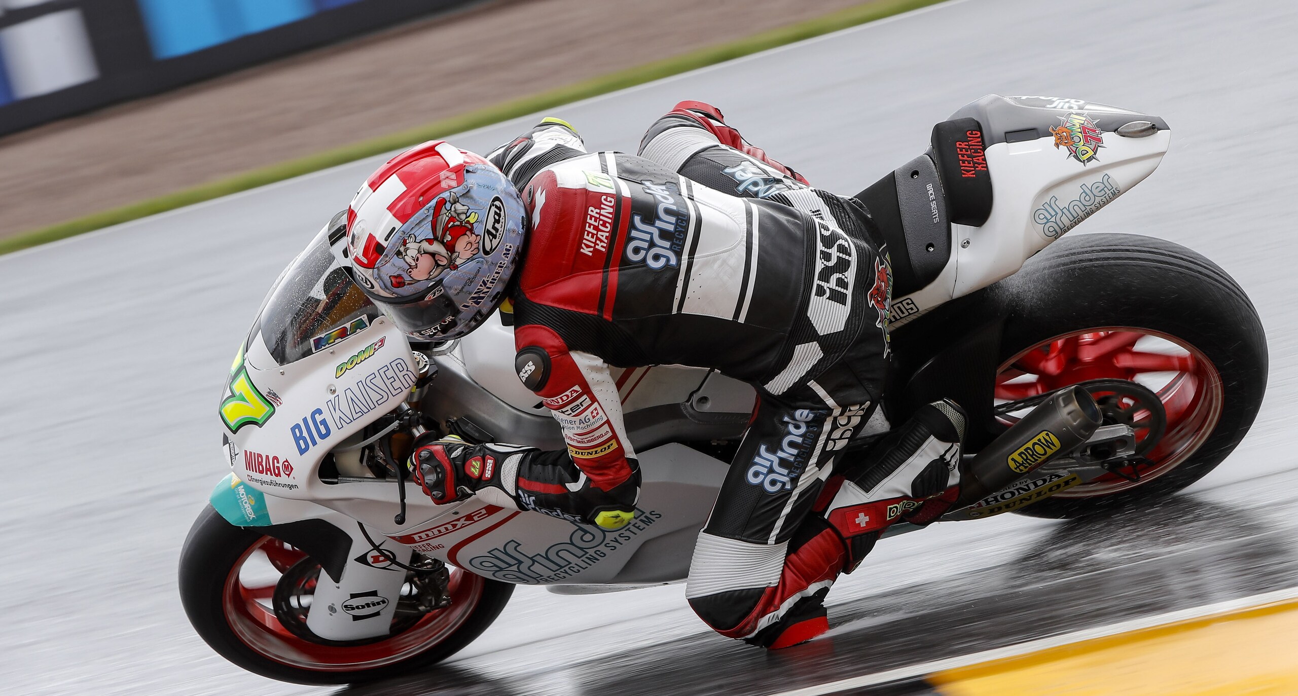 Moto2 Misano, gara: svizzeri tra le cadute
