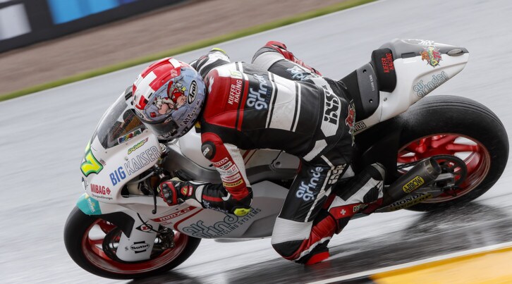 Moto2 Misano, gara: svizzeri tra le cadute
