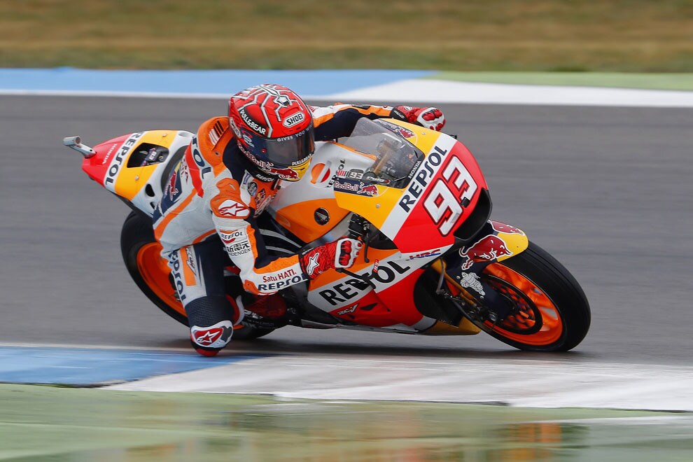 MotoGP Misano, gara: Marquez davanti alle "italiane" Ducati