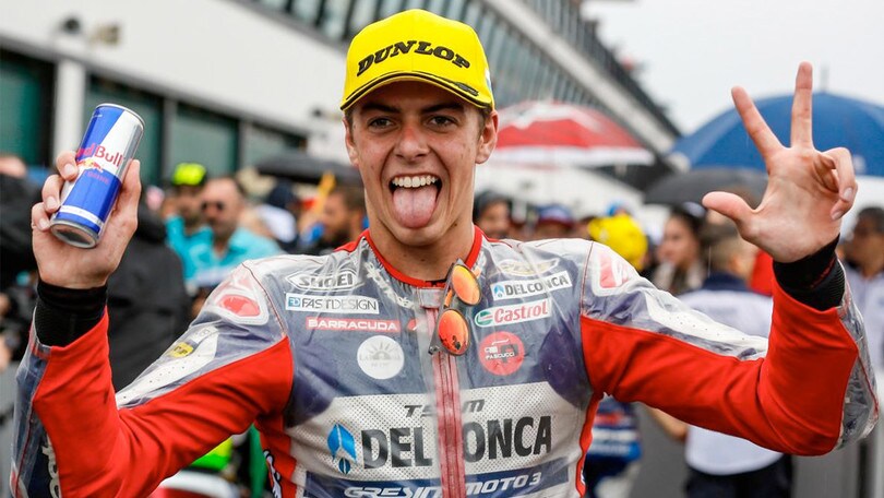 Moto3, Di Giannantonio: "Il fattore casa mi ha aiutato"