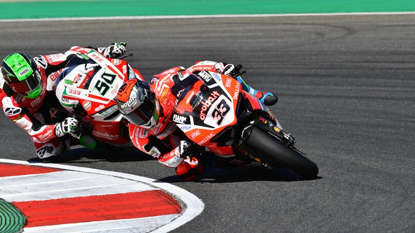 SBK Portimao, Melandri: “contento per il podio, non tanto per la gara”