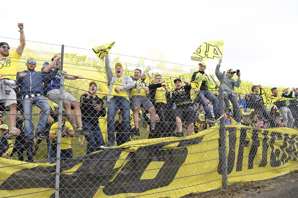 Il Fan Club di Rossi si dissocia dai fischi di Misano