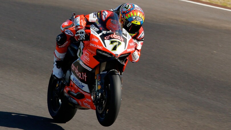 SBK test Portimao, Davies: "Lati positivi e lati negativi..."