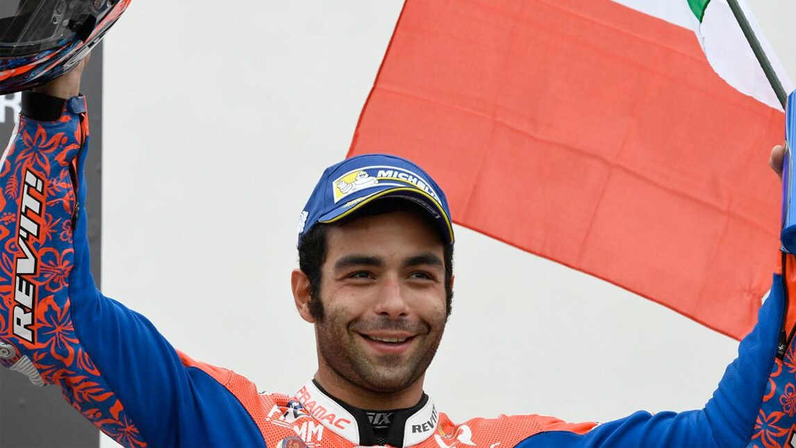 MotoGP Aragon, Petrucci: "Tanta voglia di rimanere davanti..."