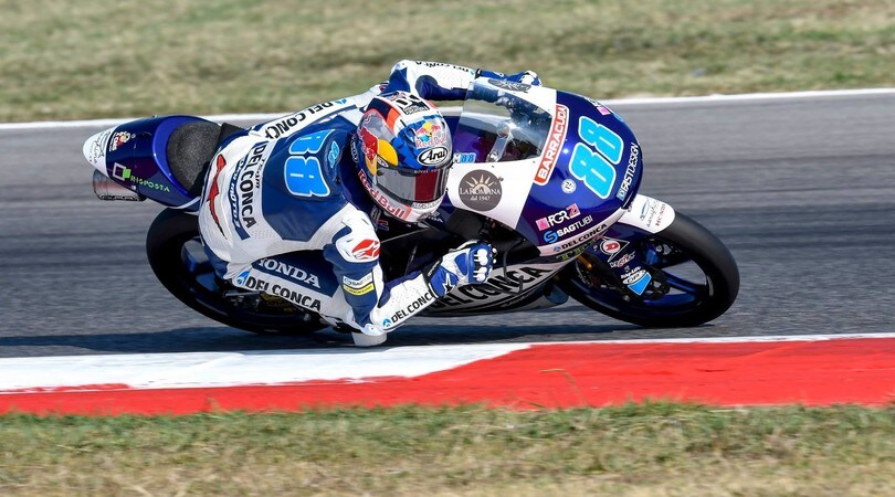Moto3 Aragon, la pole position è di Martin