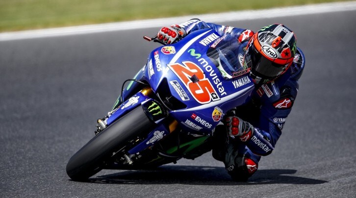 MotoGP Aragon, Vinales in pole ma Rossi è terzo