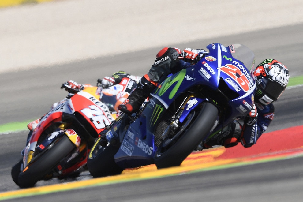 Vinales manda un segnale a Yamaha dopo Aragon