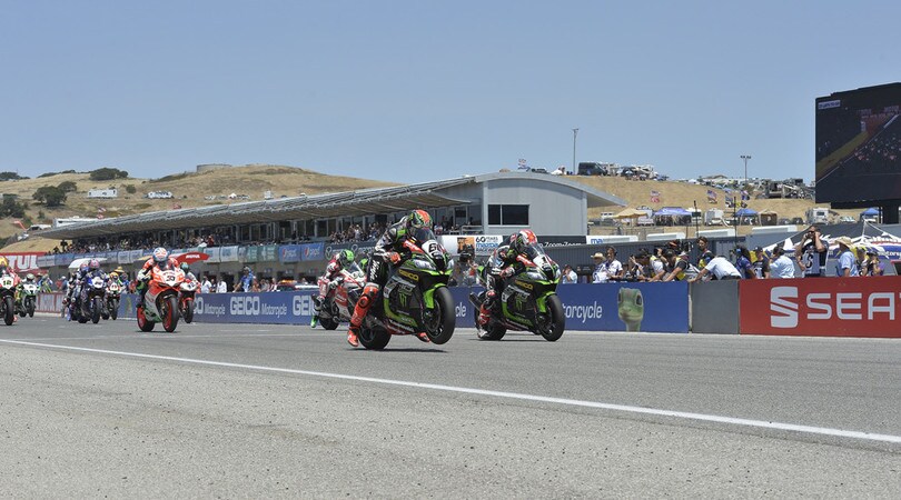 SBK: Laguna Seca riconfermata anche nel 2018