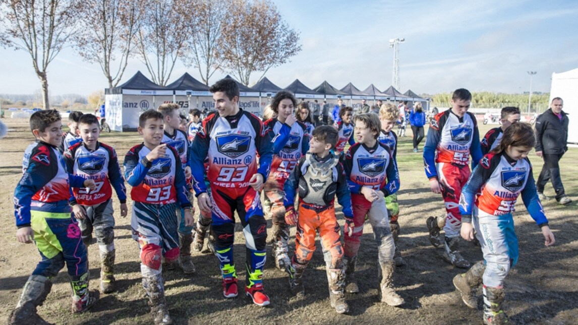 Marc Marquez e lo Junior Motor Camp
