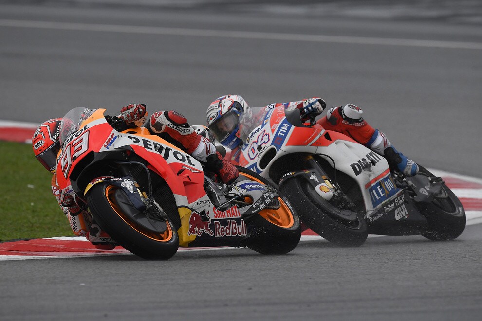Dovizioso e Marquez: a Valencia si decide