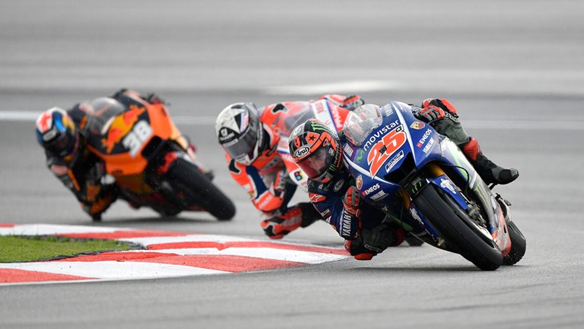 MotoGP Sepang, Viñales: "Perdevo il posteriore e non potevo piegare"