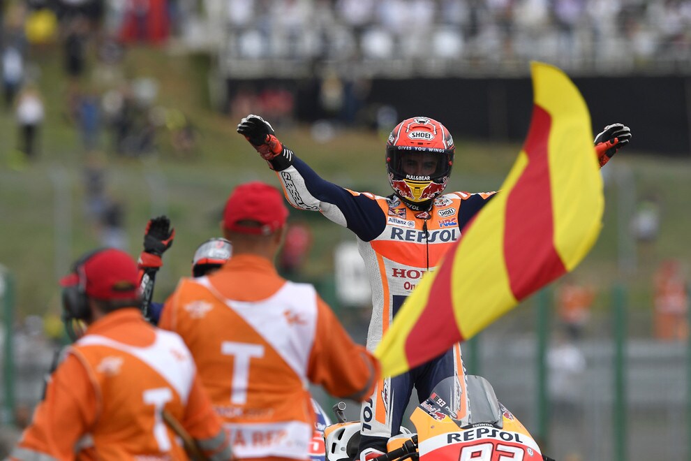 MotoGP Valencia: Marquez vincitore se...
