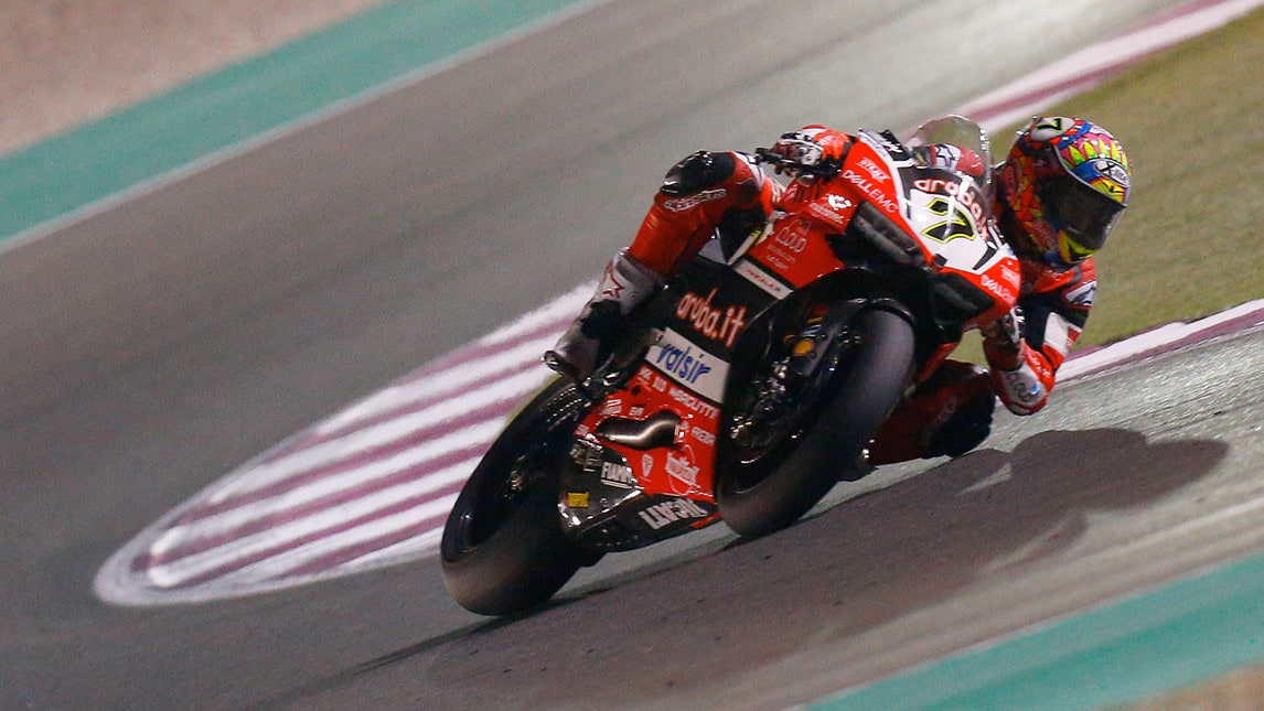 SBK Qatar, Davies: "E' stato come fare un rodeo..."