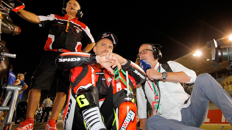 SBK Qatar, Melandri: "Non potevo aprire il gas al 100%"