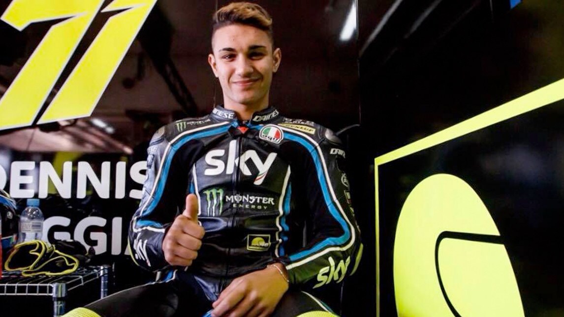 Moto3: Dennis Foggia wild card a Valencia