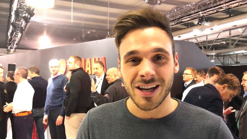 Niccolò Canepa a EICMA