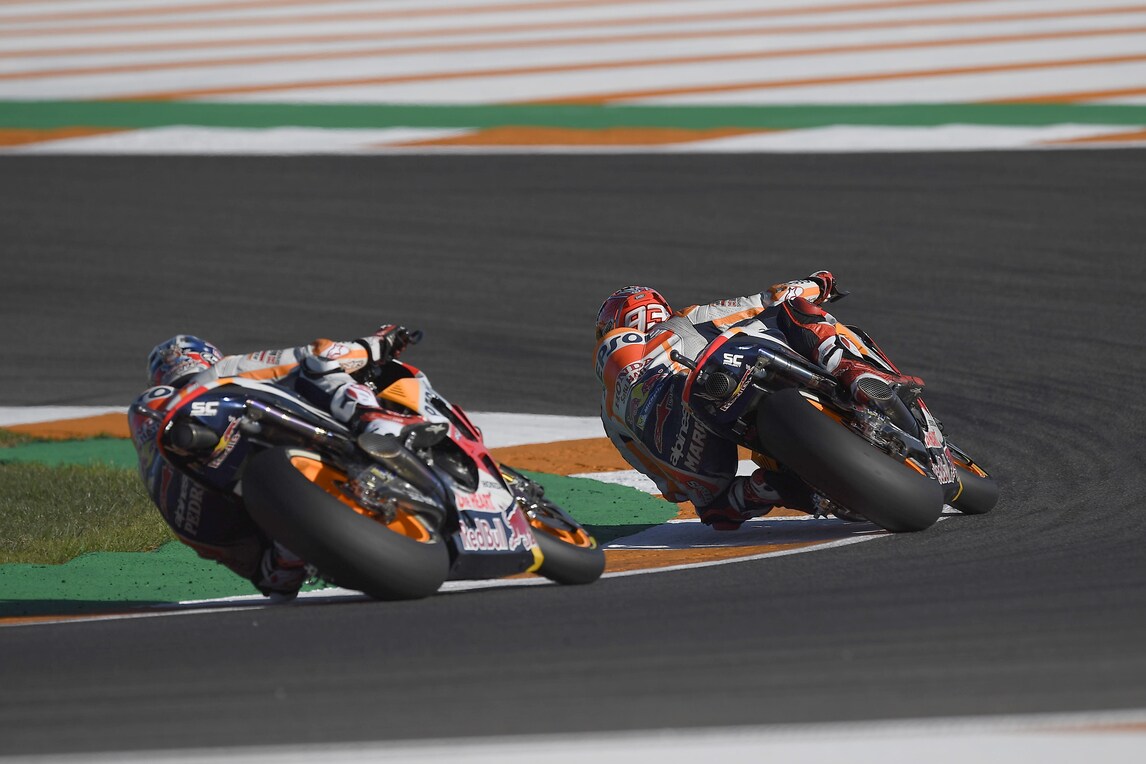 MotoGP, Valencia: vince Pedrosa, Marquez è campione del mondo