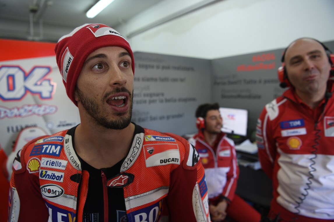 MotoGP, Dovizioso: ‘grazie Ducati è stato un grande anno’