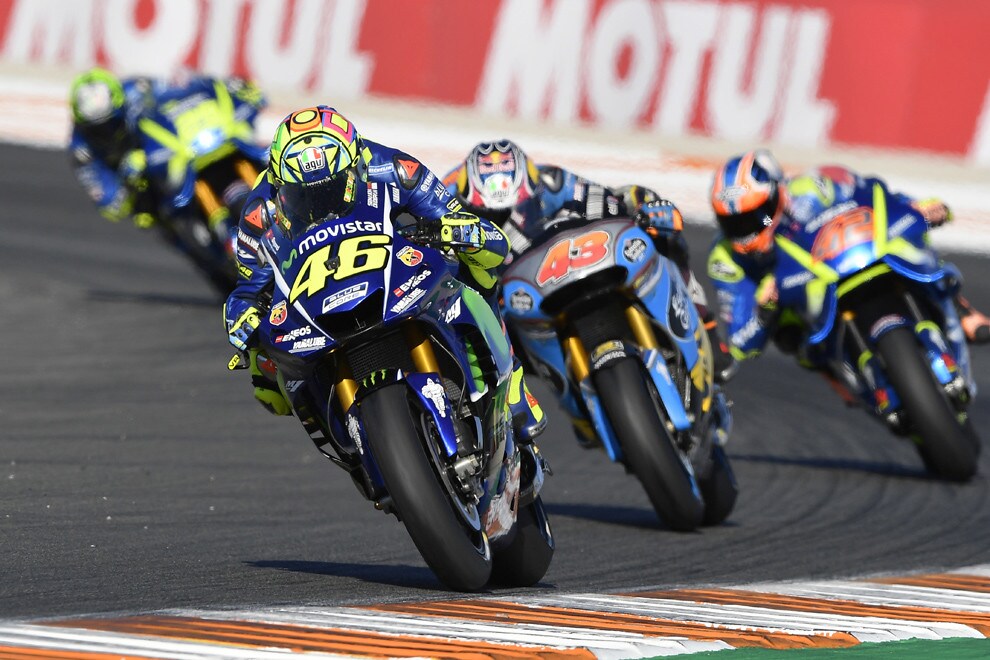 Rossi in pista con il telaio 2016: “Sapevo che non sarebbe bastato”